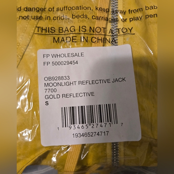 Free People Movement Moonlight Reflective Jacket Size Small - Picture 7 of 7